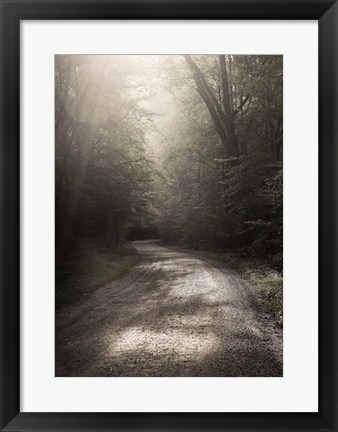 Framed Back Country Road Print