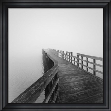 Framed Concord Pier Print