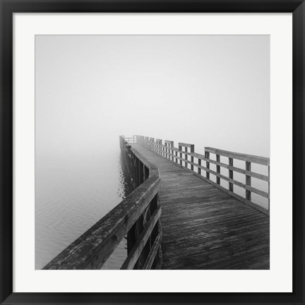 Framed Concord Pier Print