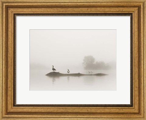 Framed Melton Lake Print