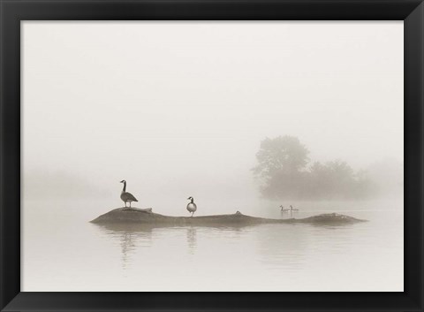 Framed Melton Lake Print