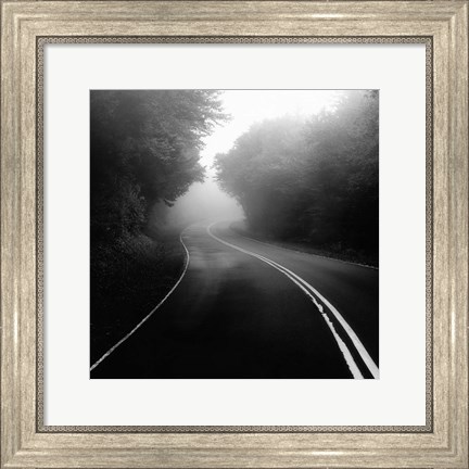 Framed Mountain Road Print