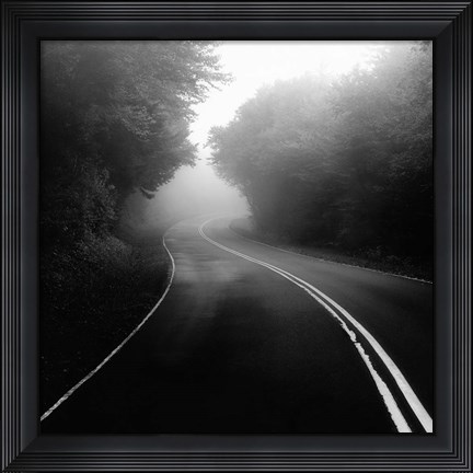 Framed Mountain Road Print