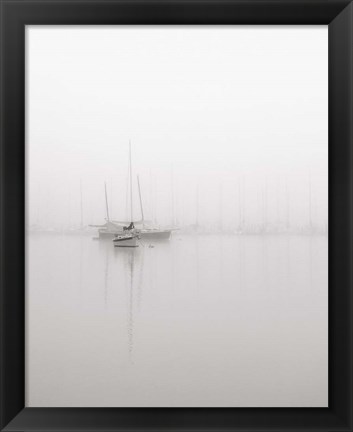 Framed Sailboats Print