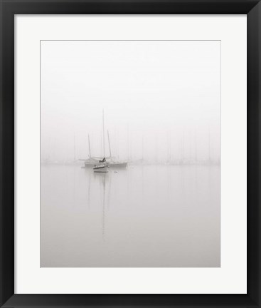 Framed Sailboats Print