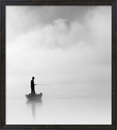 Framed Abyss Fisher Print