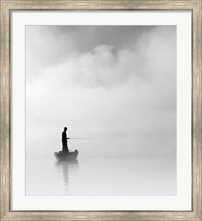 Framed Abyss Fisher Print