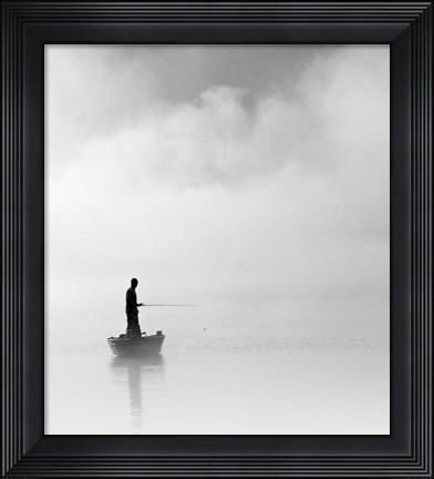 Framed Abyss Fisher Print