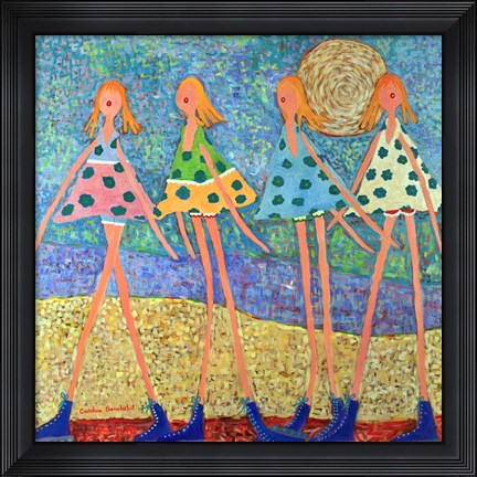 Framed On the Way Print