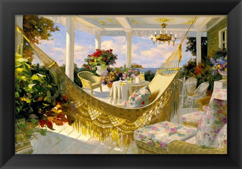 Framed Porches and Patios Print