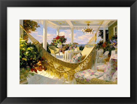 Framed Porches and Patios Print