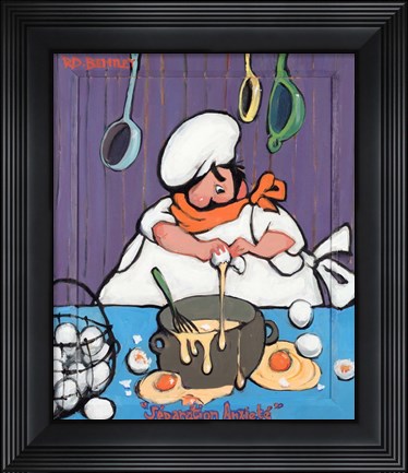 Framed Separation Anxiete Print