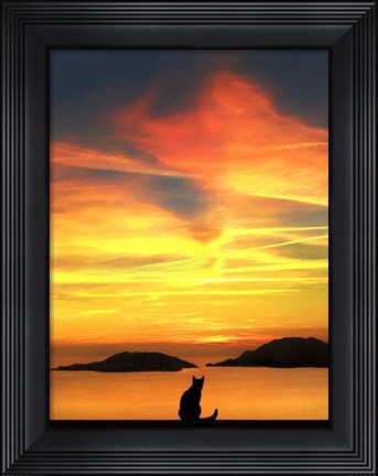Framed Contemplation Print