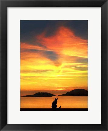 Framed Contemplation Print