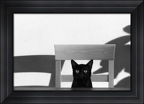 Framed Where Is My Coffee? Print