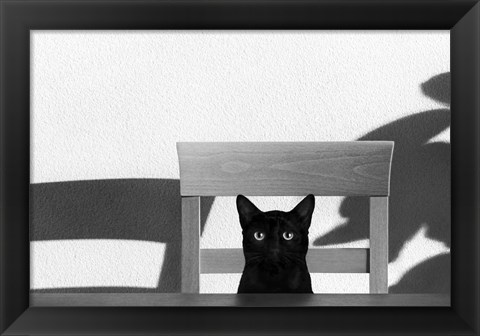 Framed Where Is My Coffee? Print