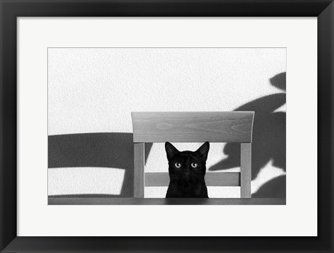 Framed Where Is My Coffee? Print