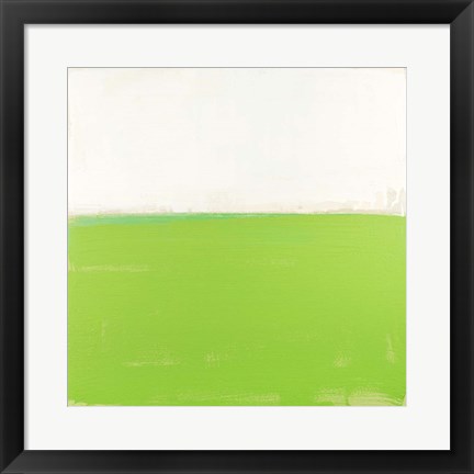Framed Fresh Green Print