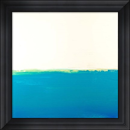Framed Turquoise Sea Print