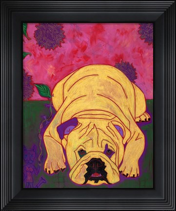 Framed Lounge Lizard Print