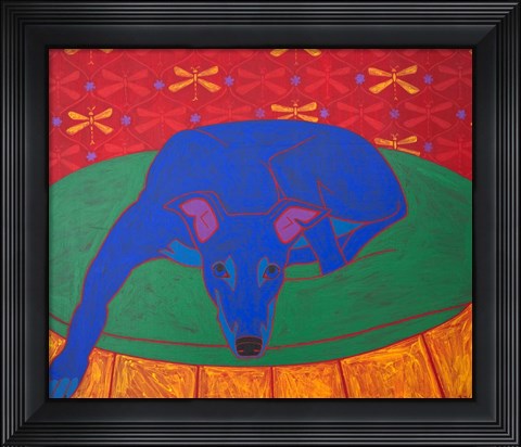 Framed Runner in Repose Print