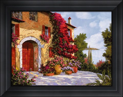 Framed Bouganville Print