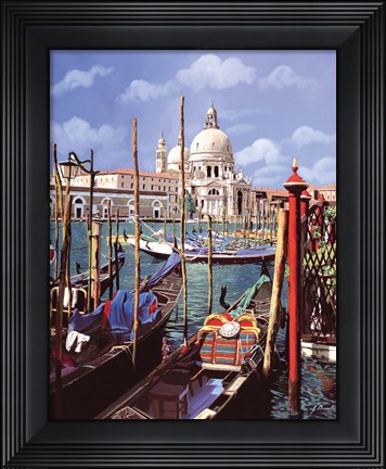 Framed Chiesa Della Salute Print