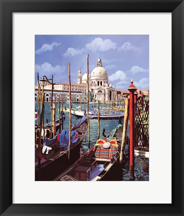 Framed Chiesa Della Salute Print