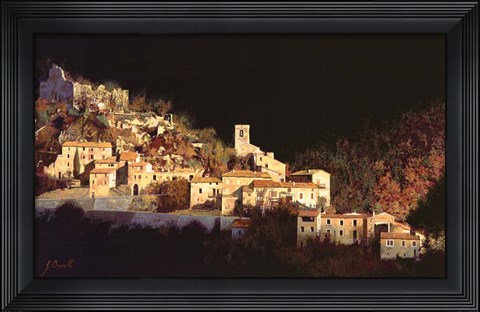 Framed Paesaggio Scuro Print