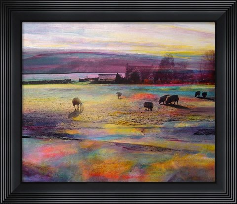 Framed Balmy Summers Evening Print