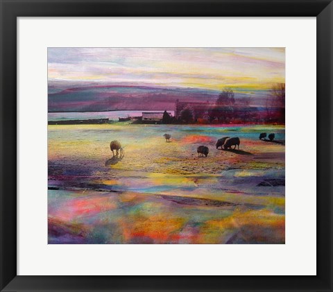 Framed Balmy Summers Evening Print