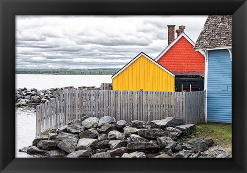 Framed Coastal Geometry Print