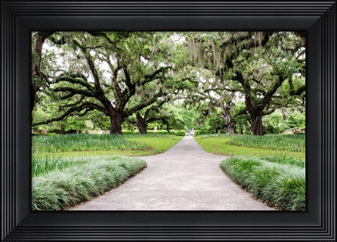 Framed Garden Entrance Print