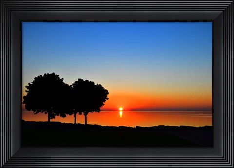 Framed Rise and Shine Print