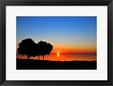 Framed Rise and Shine Print