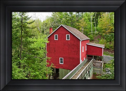 Framed Old Gristmill Print