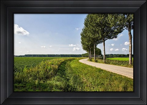 Framed Road Ahead Print