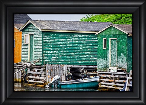 Framed Weathered Print