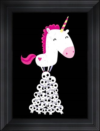 Framed Killer Unicorn Print