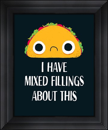 Framed Mixed Fillings Print