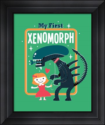Framed My First Xenomorph Print