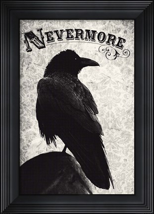 Framed Nevermore Print