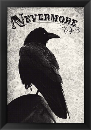 Framed Nevermore Print