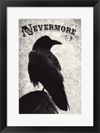 Framed Nevermore Print