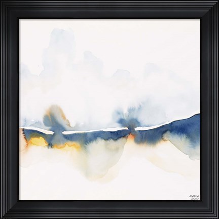 Framed Rain on Fire Print