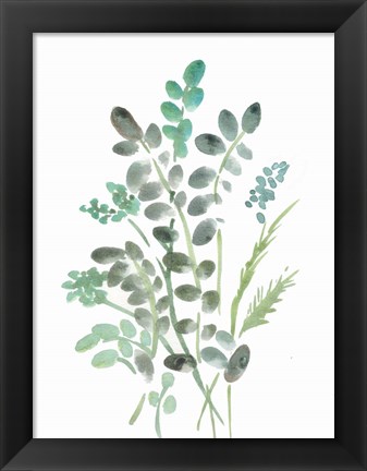 Framed Farmhouse Botanical I Print