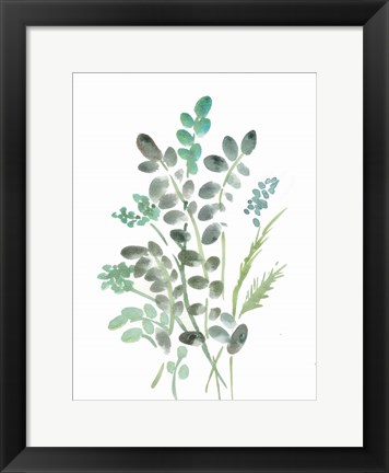 Framed Farmhouse Botanical I Print