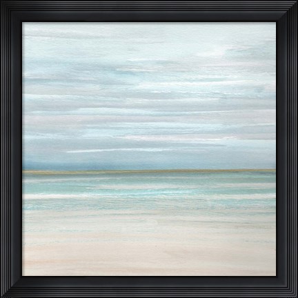 Framed Blue Ocean Print