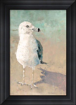 Framed Beach Bird Print