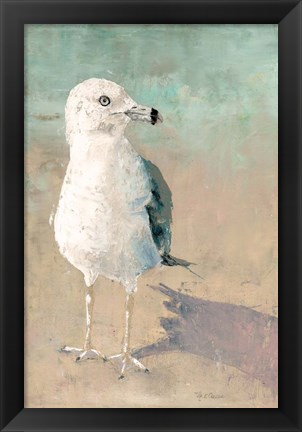 Framed Beach Bird Print